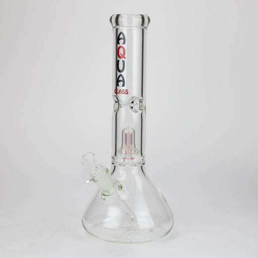 12" AQUA Glass showerhead percolator / 7mm /glass water bong [AQUA025] Bongs Canadian Distributor Pink