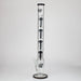26" Xtreme Quad-percolator 7 mm glass Bong [XTR411] Glass Bong Canadian Distributor Black