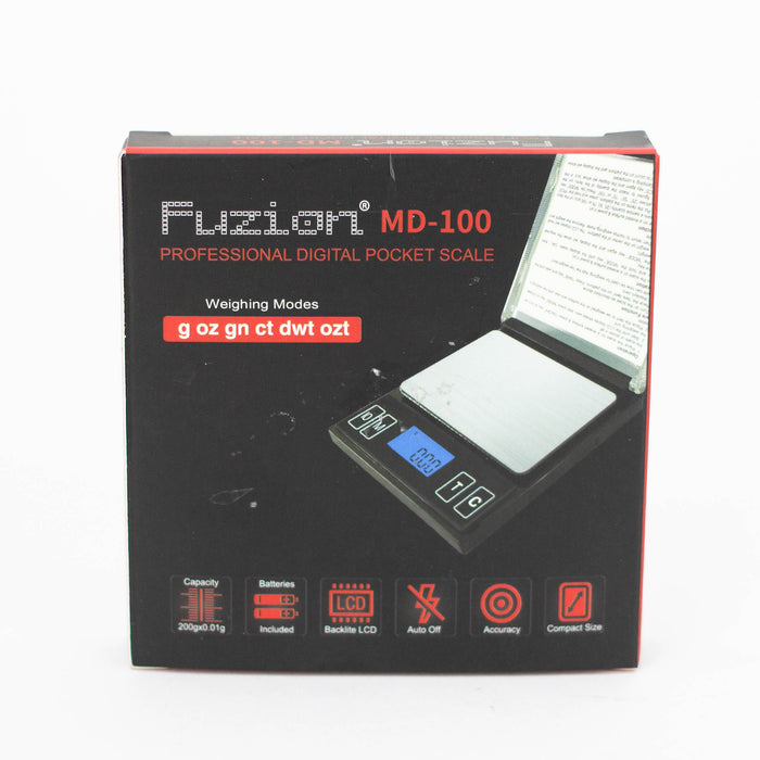 Fuzion® Global MD-100 pocket scale [MD-100BLK] Scale Canadian Distributor