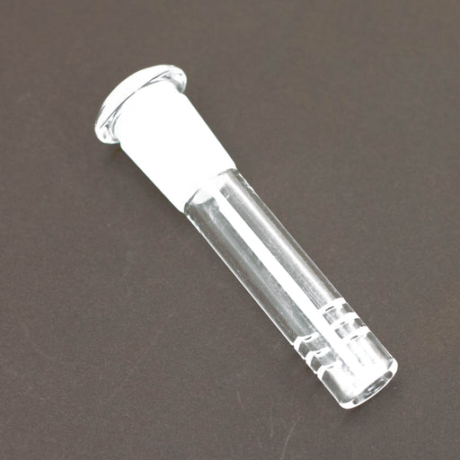 Glass 6 slits downstem [AKDS41] Downstem · Bowlstem Canadian Distributor 3 1/2 Inches
