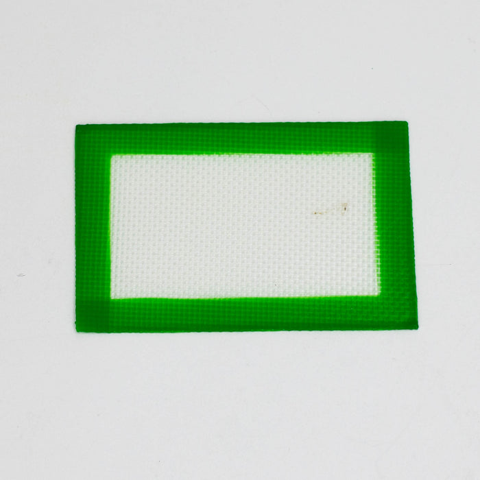 Non-Stick Silicone Dab Mats -Rectangle Tray Canadian Distributor Small-Green