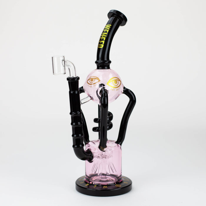 WENEED®-12" Weneed Dark Alchemy Recycler Rig Bongs WENEED® Pink