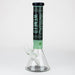 WENEED®-14" Weneed Frosted Aztec 7mm Glass Bong Glass Bong WENEED® Green
