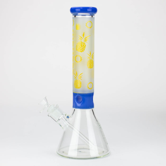 WENEED®-14" Weneed Frosted Pineapple 7mm Glass Bong