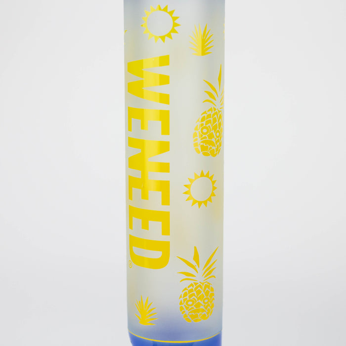 WENEED®-14" Weneed Frosted Pineapple 7mm Glass Bong