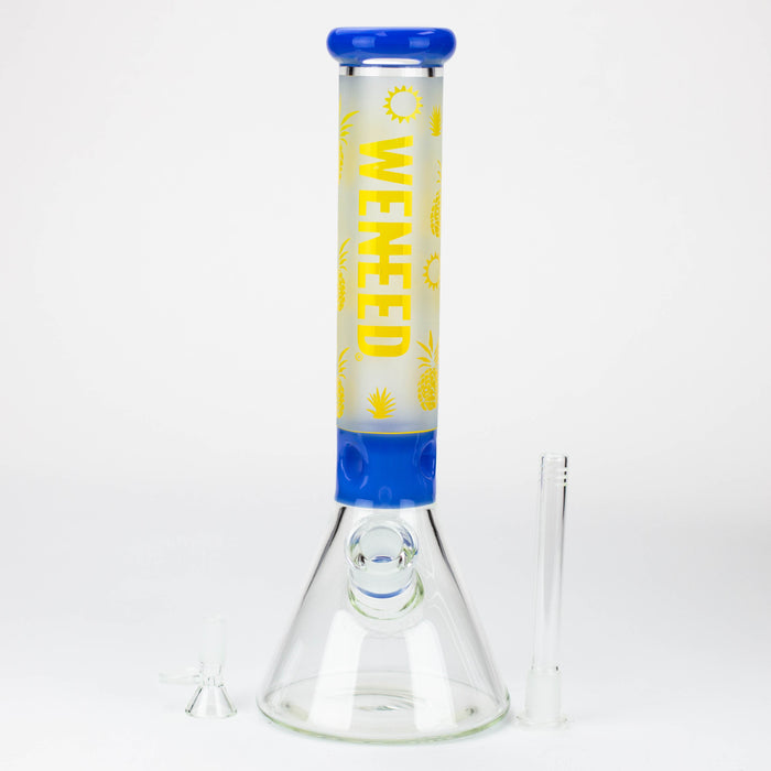 WENEED®-14" Weneed Frosted Pineapple 7mm Glass Bong