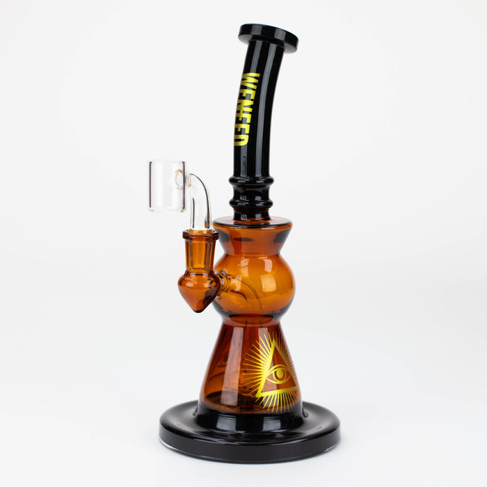 WENEED®-10" Weneed Dark Arc Rig Glass Rig WENEED® Amber