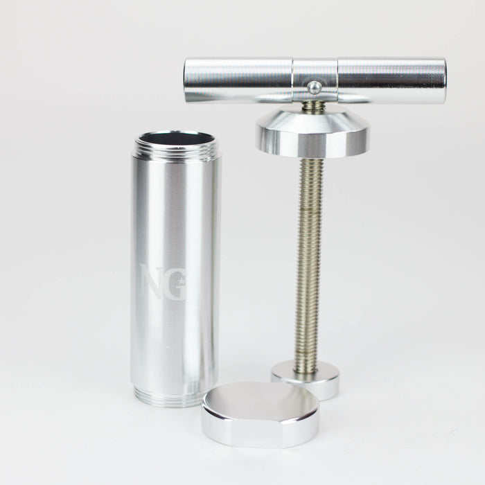 NG-T Handle Metal Alloy Pollen Press Compressor Pollen Press High-End Brands Glass