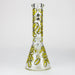 NG- 13 inch Bat Logo 7mm Beaker [S344] Glass Bong High-End Brands Glass