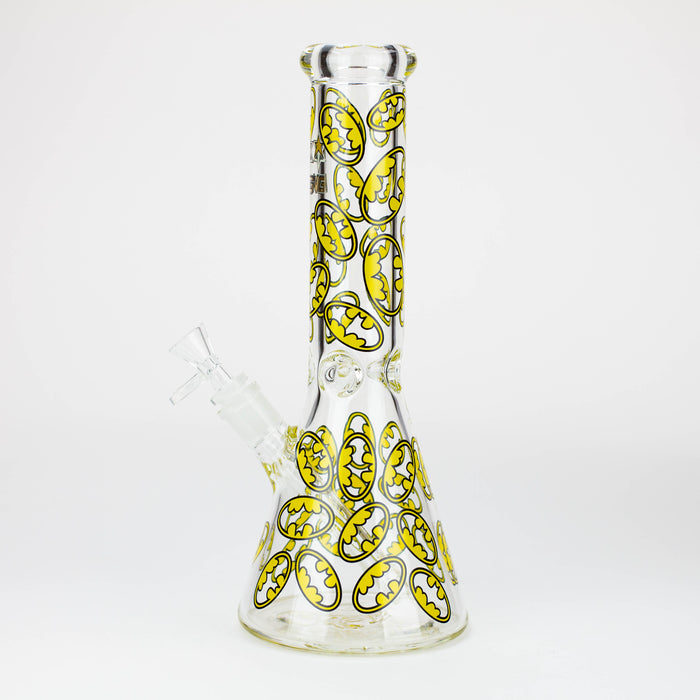 NG- 13 inch Bat Logo 7mm Beaker [S344] Glass Bong High-End Brands Glass