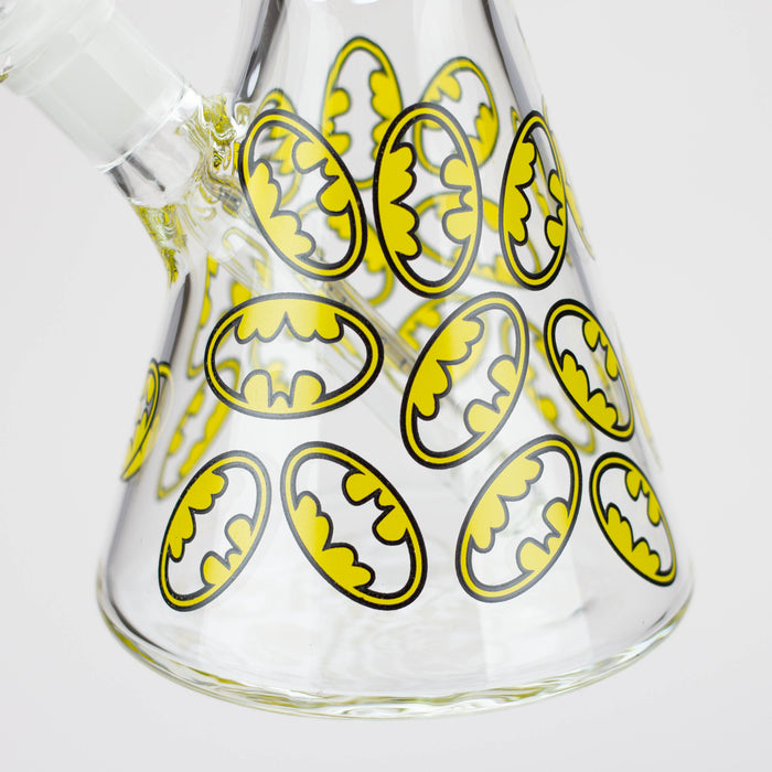 NG- 13 inch Bat Logo 7mm Beaker [S344] Glass Bong High-End Brands Glass
