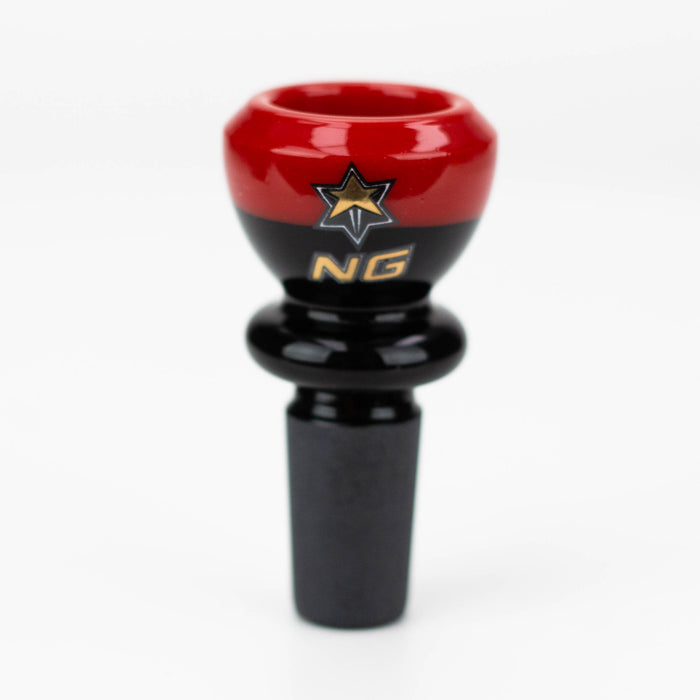 NG - Black & Colour Cup Bowl [TW002] Bowl · Banger · Oil Burner High-End Brands Glass RED