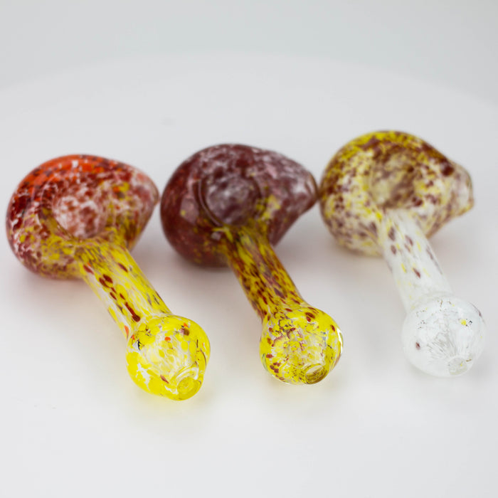 4 inch Full Explosion Hand Pipe [GXY032] Glass High-End Brands Glass
