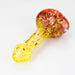4 inch Full Explosion Hand Pipe [GXY032] Glass High-End Brands Glass ORANGE