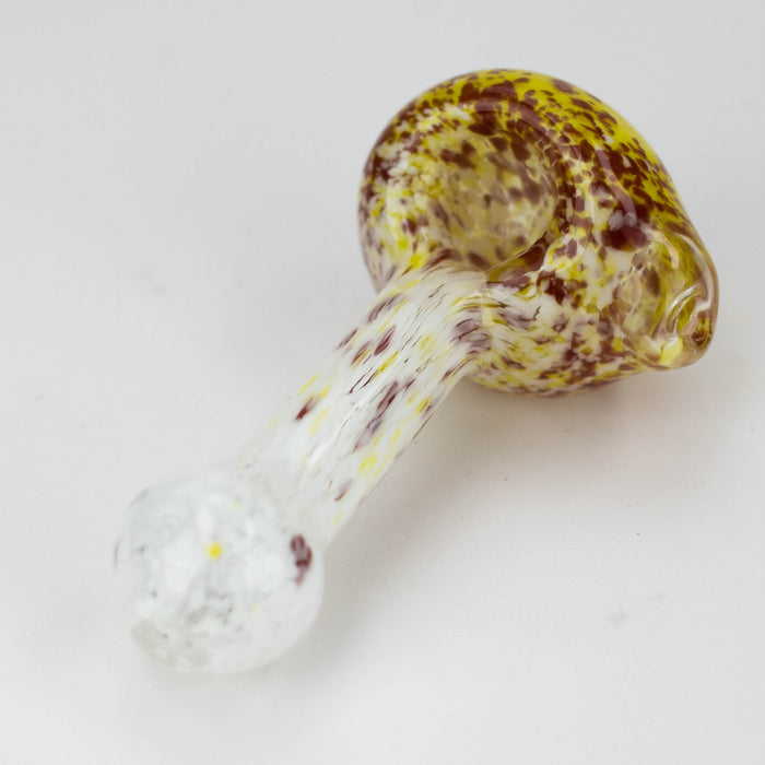 4 inch Full Explosion Hand Pipe [GXY032] Glass High-End Brands Glass WHITE