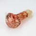 4 inch Gold Fumed Hand Pipe [GXY022] Glass Pipe High-End Brands Glass