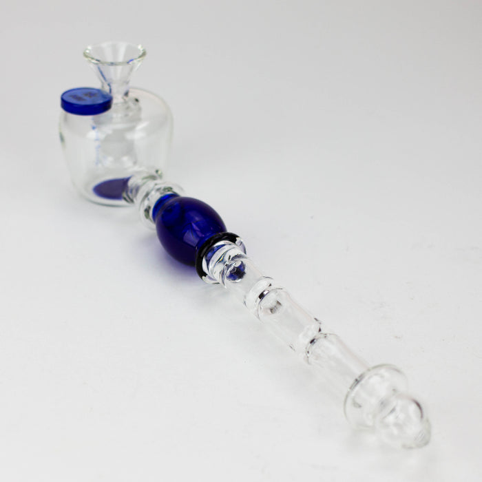 NG-9 inch Glass Handpipe [XY541] Glass Pipe High-End Brands Glass BLUE
