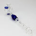 NG-9 inch Glass Handpipe [XY541] Glass Pipe High-End Brands Glass BLUE