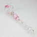 NG-9 inch Glass Handpipe [XY541] Glass Pipe High-End Brands Glass PINK