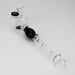 NG-9 inch Glass Handpipe [XY541] Glass Pipe High-End Brands Glass BLACK