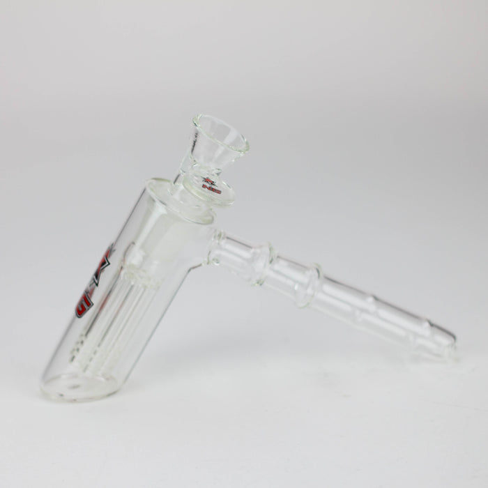 NG-L-Shaped 6-Arm Perc Hand Pipe [XY562] Glass Pipe High-End Brands Glass