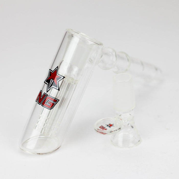 NG-L-Shaped 6-Arm Perc Hand Pipe [XY562] Glass Pipe High-End Brands Glass