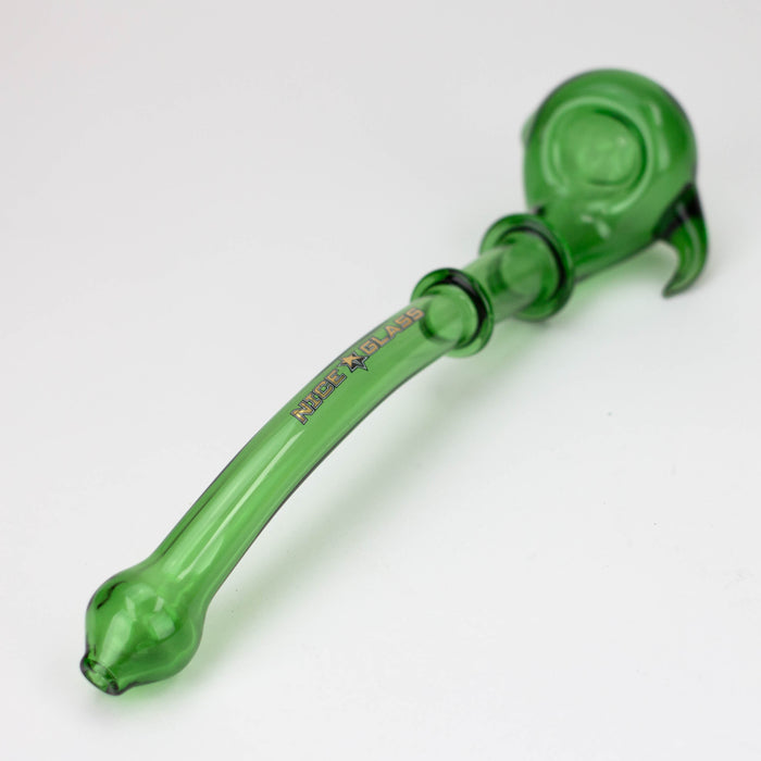 NG-10 inch Elongated Spoon Pipe [N8055] Glass Pipe High-End Brands Glass