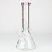 12" SPARK 9 mm glass beaker water bong [GB223] Glass Bong ONE Pink