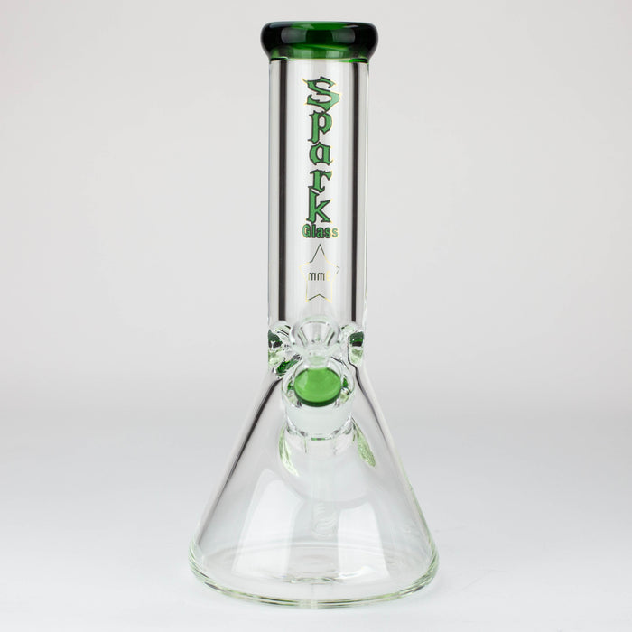12" SPARK 9 mm glass beaker water bong [GB223] Glass Bong ONE