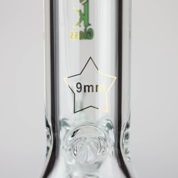 12" SPARK 9 mm glass beaker water bong [GB223] Glass Bong ONE