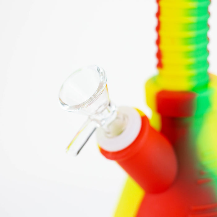 8" silicone detachable water bong - Assorted Resin · Silicone · Plastic Bong ONE