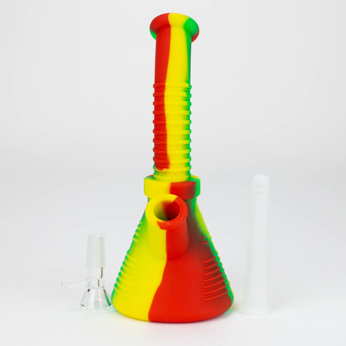 8" silicone detachable water bong - Assorted Resin · Silicone · Plastic Bong ONE