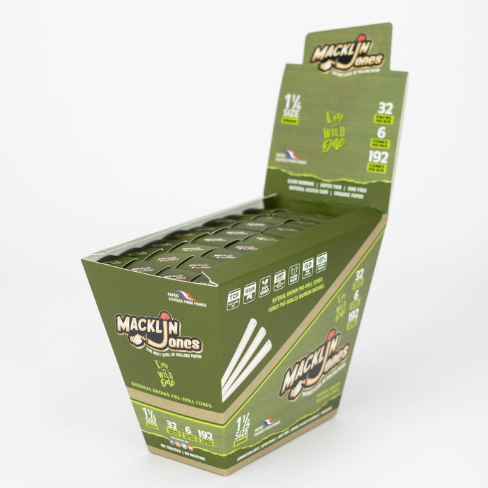 Macklin Jones - Natural Unrefined Pre-Rolled Pre-rolled Cone (Display Pack) Macklin Jones 1 1