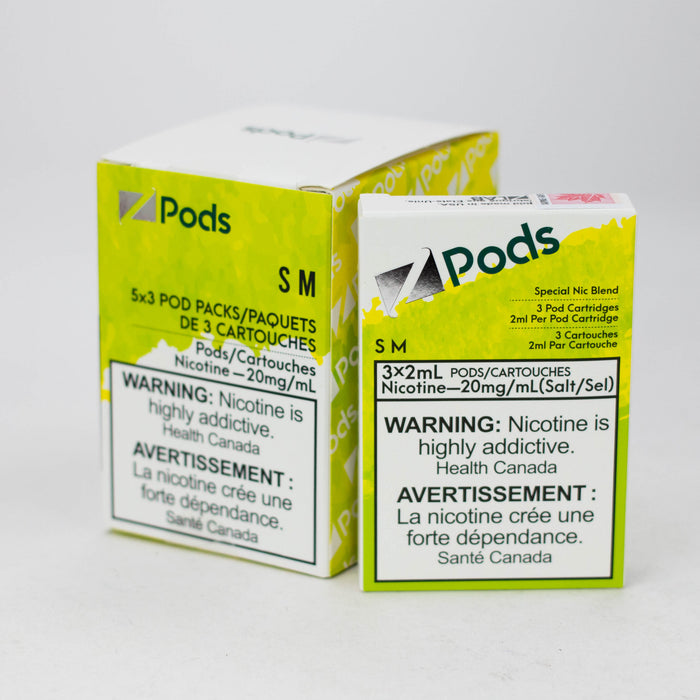 ZPOD S-Compatible Pods Box of 5 packs (20 mg/mL)