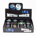 3-Piece Skull Mini Metal Grinder Box of 12 [TG854-UV3] Herb Grinder ONE