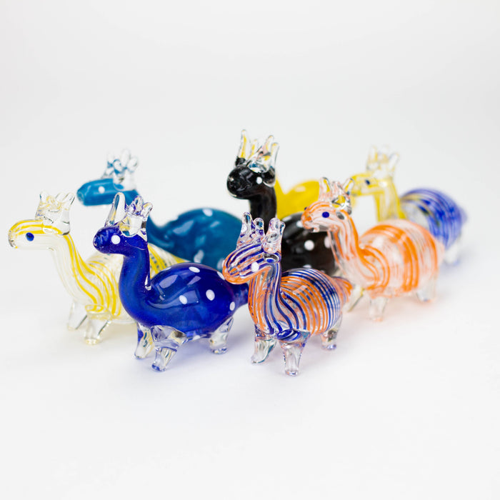 Standing Deer Small glass hand pipe Glass Pipe ONE