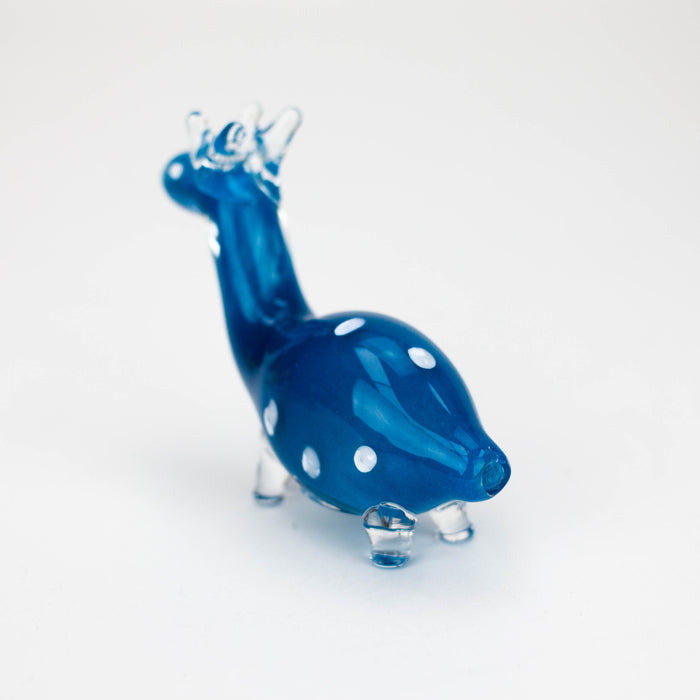 Standing Deer Small glass hand pipe Glass Pipe ONE