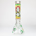 13.5” RM cartoon 9 mm glass Glow beaker water bong [GB21009] Glass Bong ONE GB21009-E