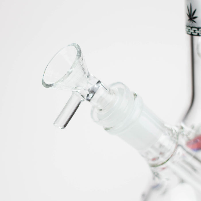 12" Cartoon glass water bong-Glow in the dark [GBT21004] Bongs ONE