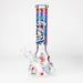 13.5” RM cartoon 9 mm glass Glow beaker water bong [GB21009] Glass Bong ONE