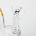 6.7" Glass 2-in-1 bubbler with graphic [C2675] Glass Bong Canadian Distributor