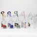 6.7" Glass 2-in-1 bubbler with graphic [C2675] Glass Bong Canadian Distributor