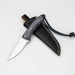 Red Deer 7.5 Inches Full Tang Gray Pakka Wood Hunting Knife [RD-107] Fixed Blade Knives Canadian Distributor