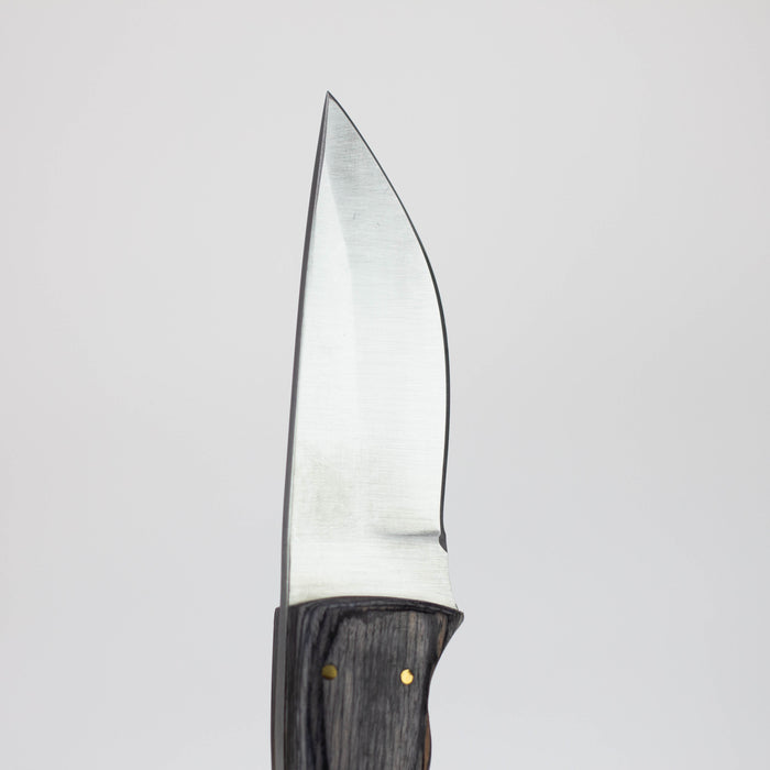 Red Deer® Full Tang Hunting Knife Wood Handle [RD-130] Fixed Blade Knife Canadian Distributor