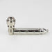 3.5" Metal Pipe set with screen Box of 12 [HX255L] Metal Hand Pipe Purple Haze Smoke Inc