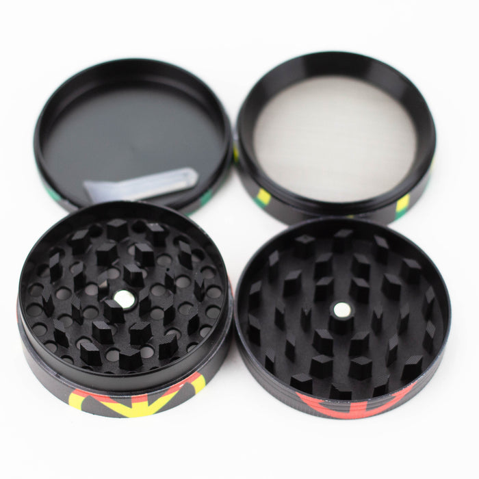 4 parts FLORAL GRINDER MED Box of 12 Display Purple Haze Smoke Inc