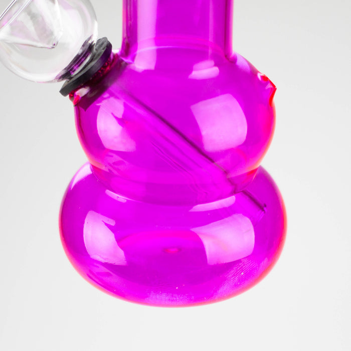5" Assorted mini beaker glass water bong [PGWP-144] Glass Bong Purple Haze Smoke Inc