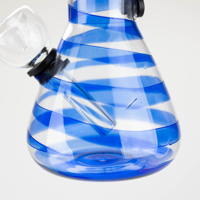 5" Assorted mini beaker glass water bong [PGWP-675]