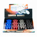 4 parts SMALL DRUM GRINDER Box of 12 Display Purple Haze Smoke Inc