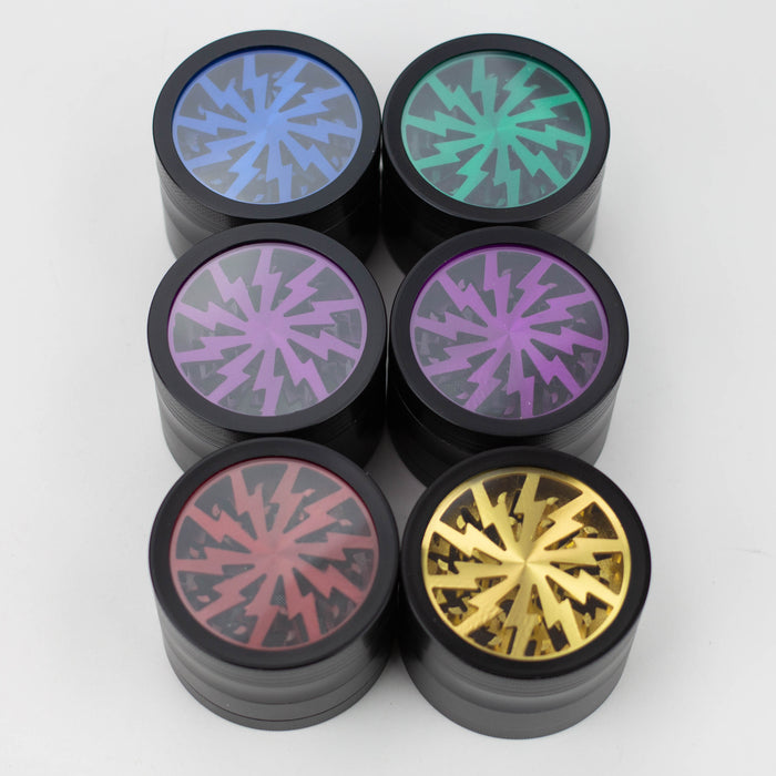 4 parts VOLTAGE DESIGN GRINDER Box of 6 Display Purple Haze Smoke Inc